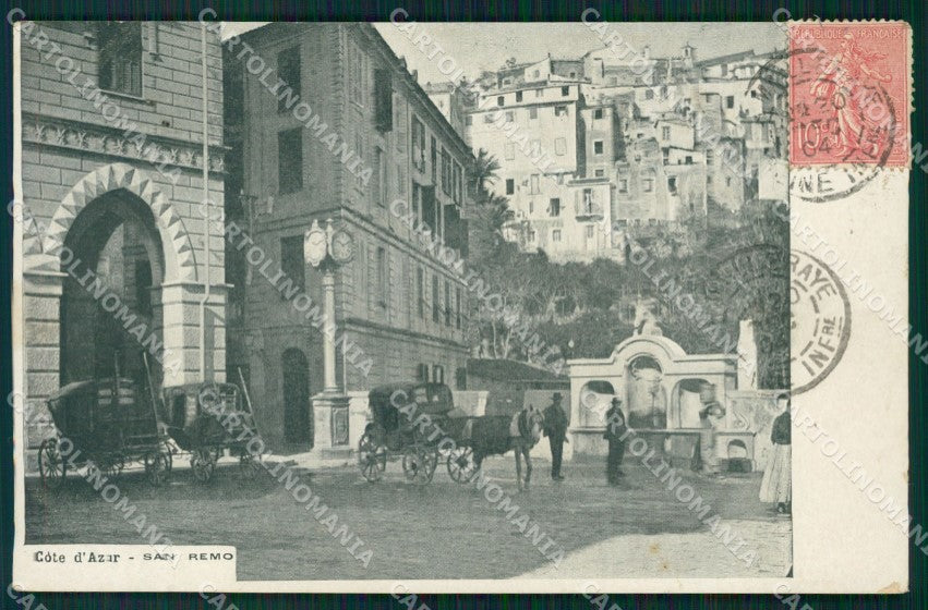 Imperia Sanremo Carrozze cartolina MT3493 – fronte