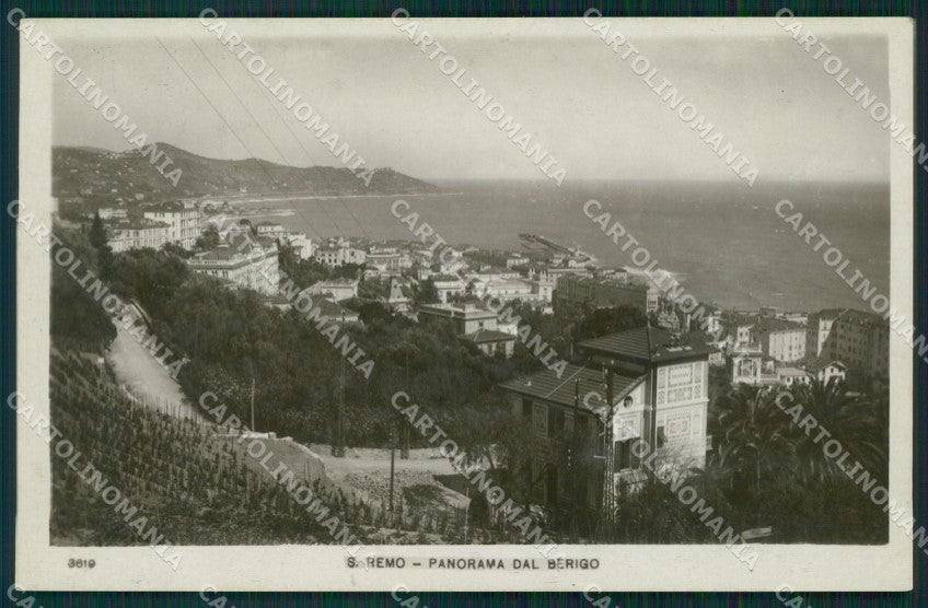 Imperia Sanremo Berigo Foto cartolina MT3503 – fronte