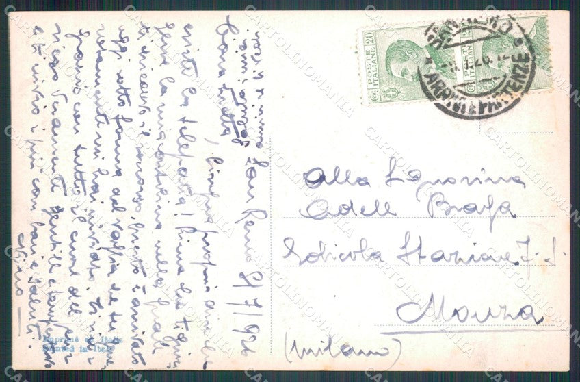 Imperia Sanremo Berigo Foto cartolina MT3503 – retro