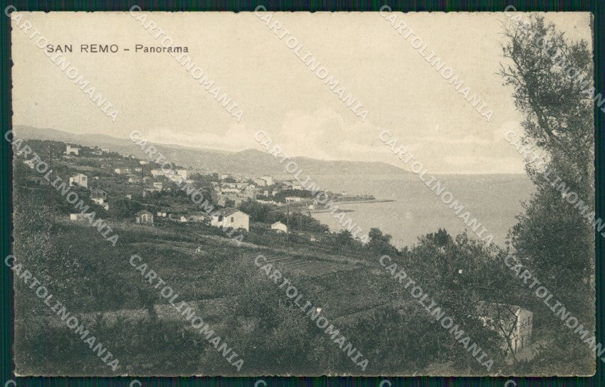 Imperia Sanremo cartolina MT3505 – fronte