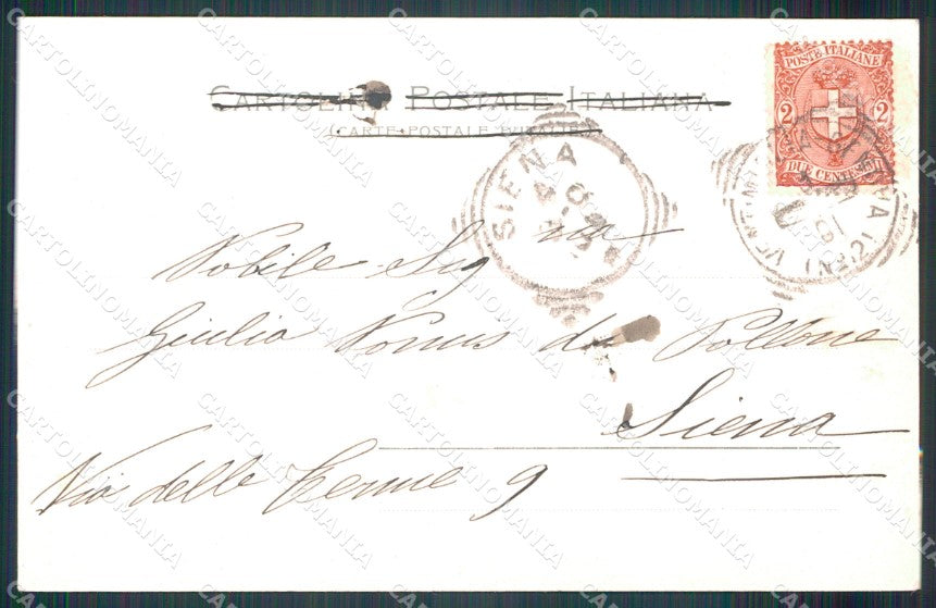 Imperia Bordighera cartolina MT3515 – retro
