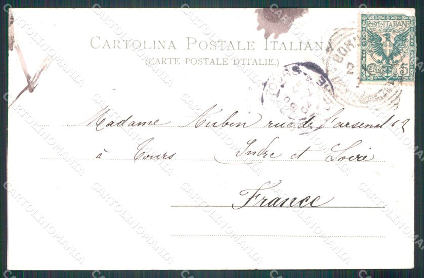 Imperia Bordighera cartolina MT3516 – retro