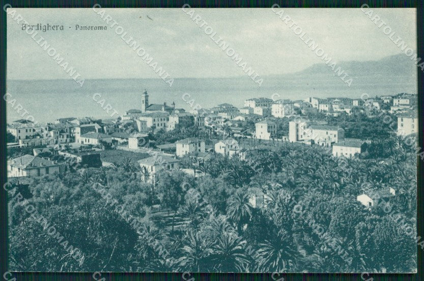 Imperia Bordighera cartolina MT3519 – fronte