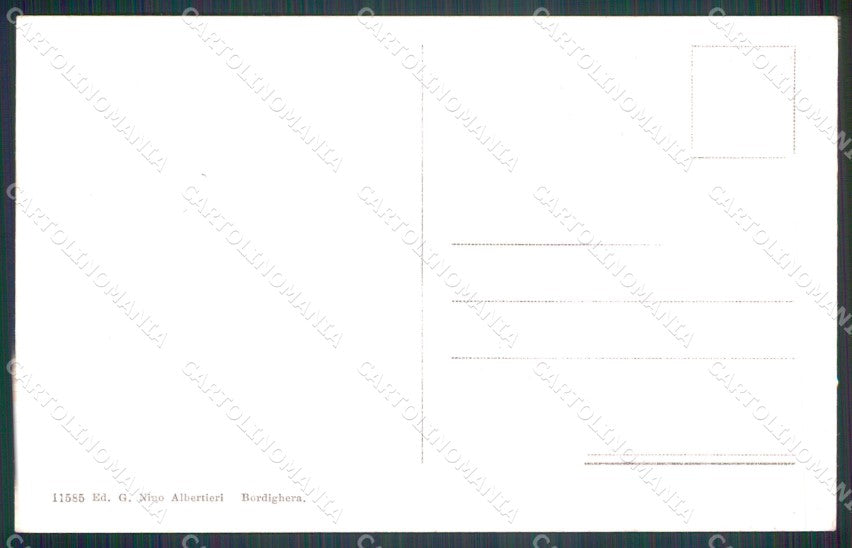 Imperia Bordighera cartolina MT3528 – retro
