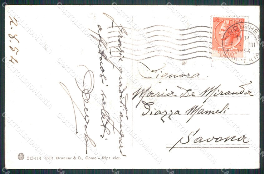 Imperia Bordighera cartolina MT3529 – retro