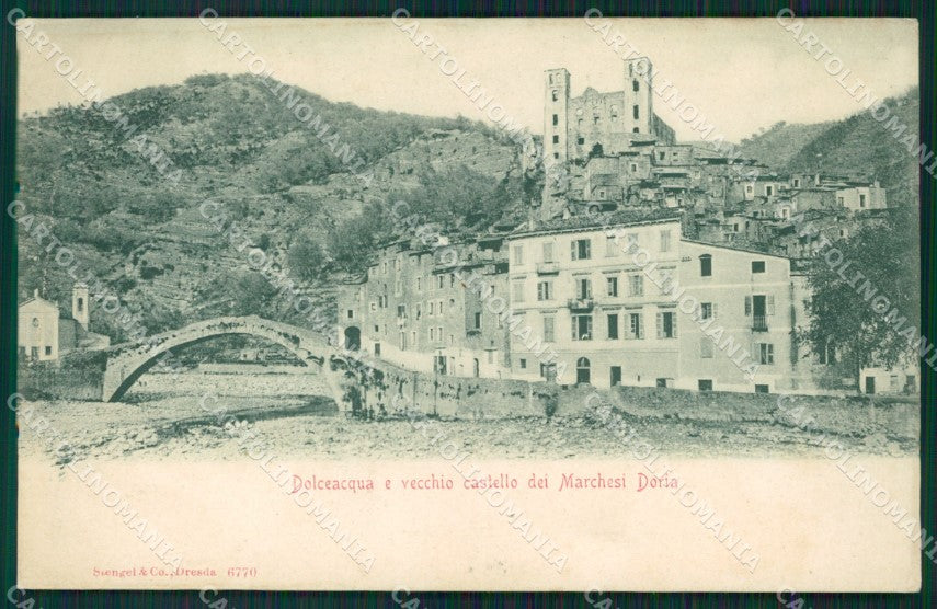 Imperia Dolceacqua Castello Doria cartolina MT3571 – fronte