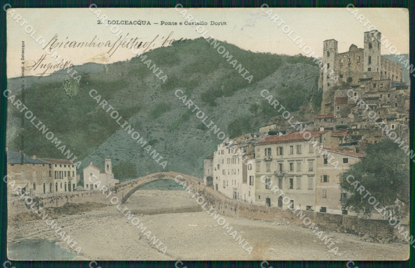 Imperia Dolceacqua Castello Doria cartolina MT3572 – fronte