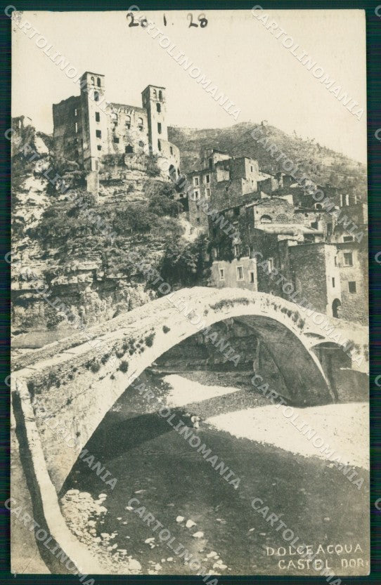 Imperia Dolceacqua Castello Doria cartolina MT3575 – fronte
