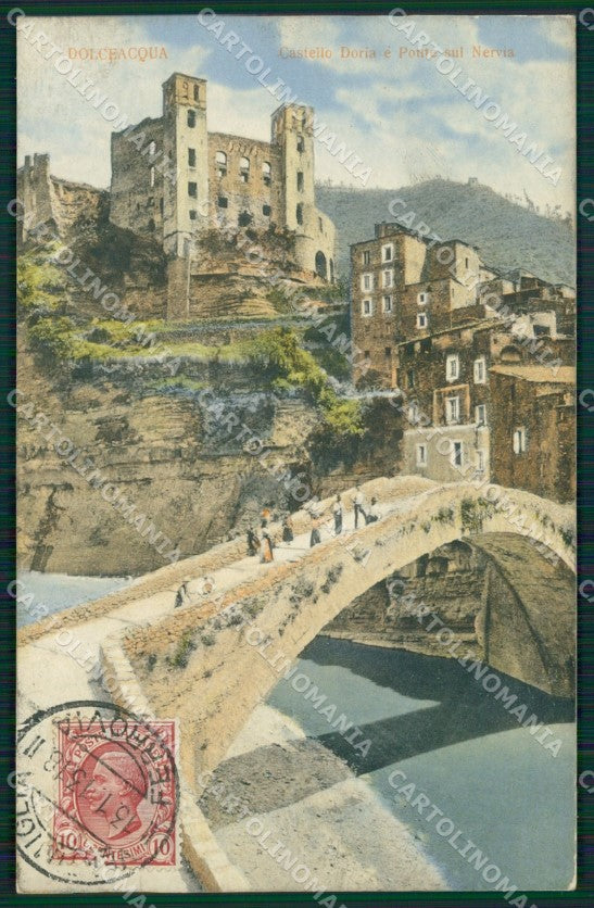 Imperia Dolceacqua Castello Doria cartolina MT3578 – fronte