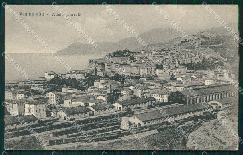 Imperia Ventimiglia Treno cartolina MT3605 – fronte
