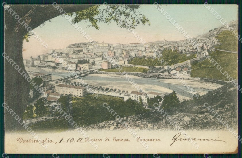 Imperia Ventimiglia cartolina MT3615 – fronte