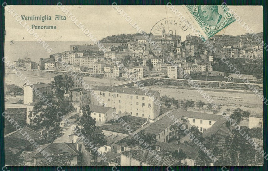Imperia Ventimiglia Alta STRAPPI cartolina MT3616 – fronte