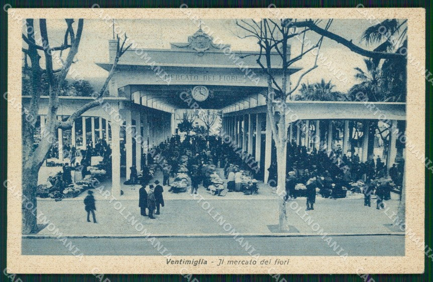 Imperia Ventimiglia Mercato dei Fiori cartolina MT3622 – fronte