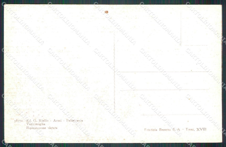 Imperia Ventimiglia Mercato dei Fiori cartolina MT3622 – retro
