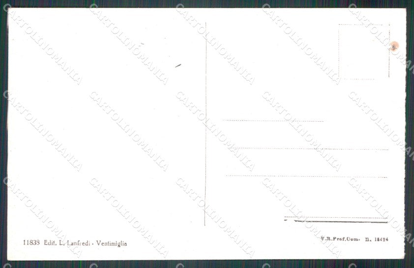 Imperia Ventimiglia Corso Principe Amedeo cartolina MT3630 – retro