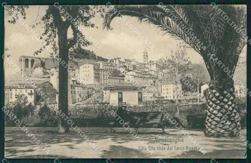 Imperia Ventimiglia Corso Vittorio Emanuele cartolina MT3633 – fronte