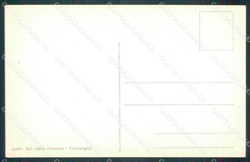 Imperia Ventimiglia Scoglio Alto cartolina MT3671 – retro