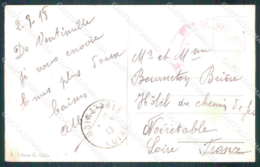 Imperia Ventimiglia cartolina MT3679 – retro