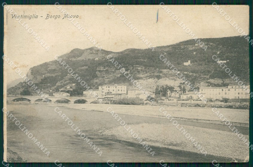 Imperia Ventimiglia Borgo Nuovo STRAPPINO cartolina MT3681 – fronte