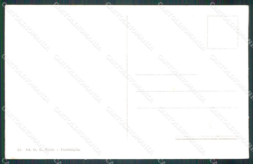 Imperia Ventimiglia cartolina MT3685 – retro