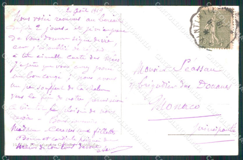 Imperia Ventimiglia cartolina MT3687 – retro