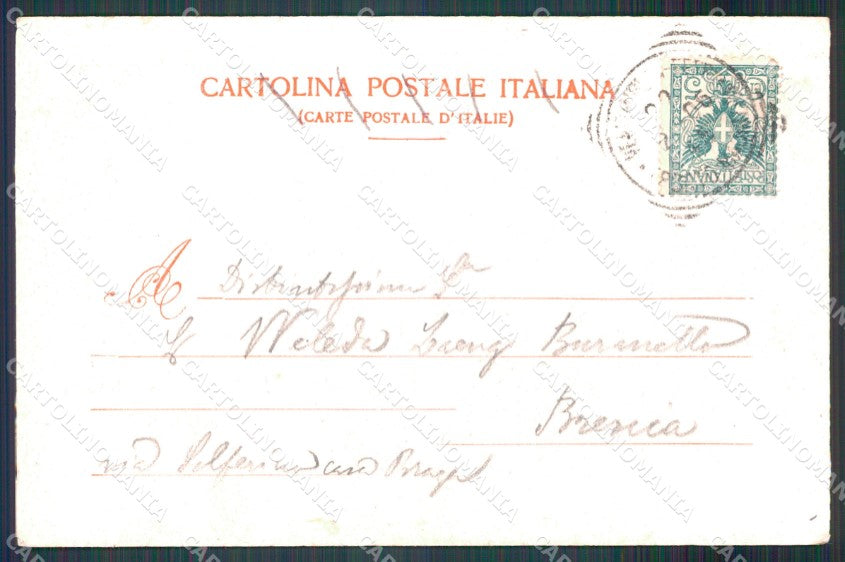 Imperia Ventimiglia Ponte sul Roia Treno cartolina MT3691 – retro