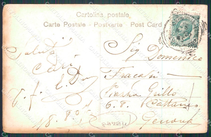 Imperia Ventimiglia Chiesa San Giovanni Alterocca 2992 PIEGHE cartolina MT3700 – retro