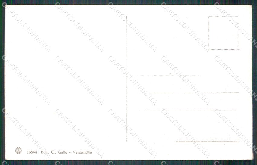 Imperia Ventimiglia Val di Roia cartolina MT3702 – retro