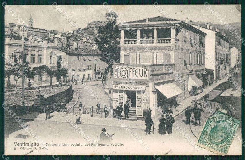 Imperia Ventimiglia Politeama Sciale Sociale cartolina MT3723 – fronte