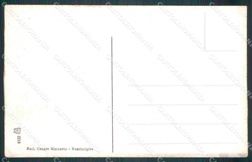 Imperia Ventimiglia Piazza del Mercato cartolina MT3731 – retro