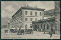 Imperia Ventimiglia Piazza della Stazione Carrozze cartolina MT3741 – fronte