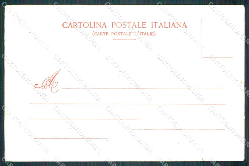 Imperia Ventimiglia Piazza Vittorio Emanuele Carrozze cartolina MT3750 – retro