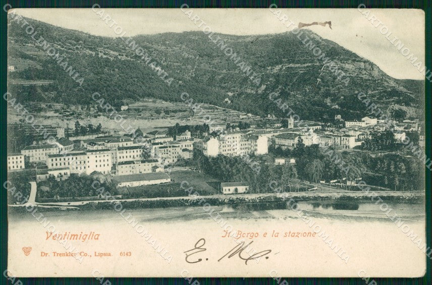 Imperia Ventimiglia Stazione cartolina MT3769 – fronte