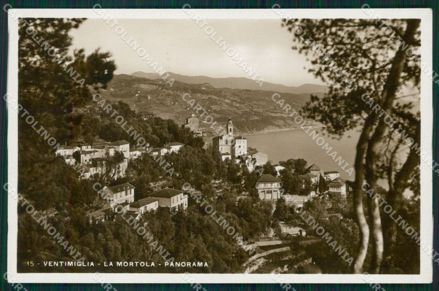 Imperia Ventimiglia La Mortola Foto cartolina MT3782 – fronte