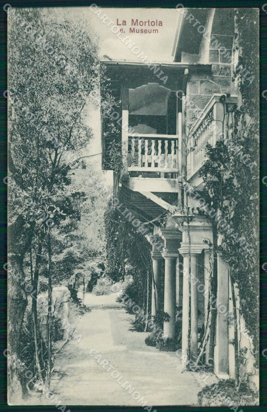 Imperia Ventimiglia La Mortola Museo cartolina MT3786 – fronte