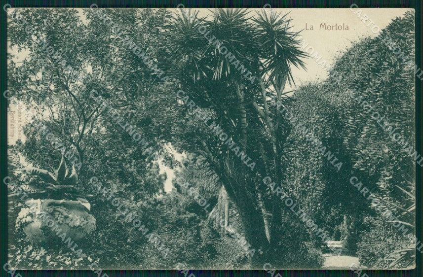 Imperia Ventimiglia La Mortola cartolina MT3789 – fronte