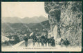Imperia Ventimiglia Strada di Mentone Asini cartolina MT3791 – fronte