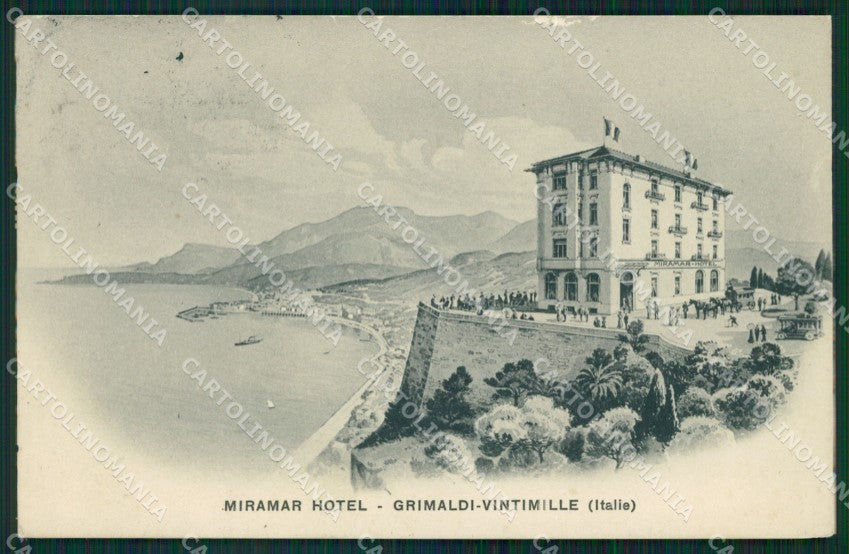 Imperia Ventimiglia Grimaldi ABRASA cartolina MT3794 – fronte