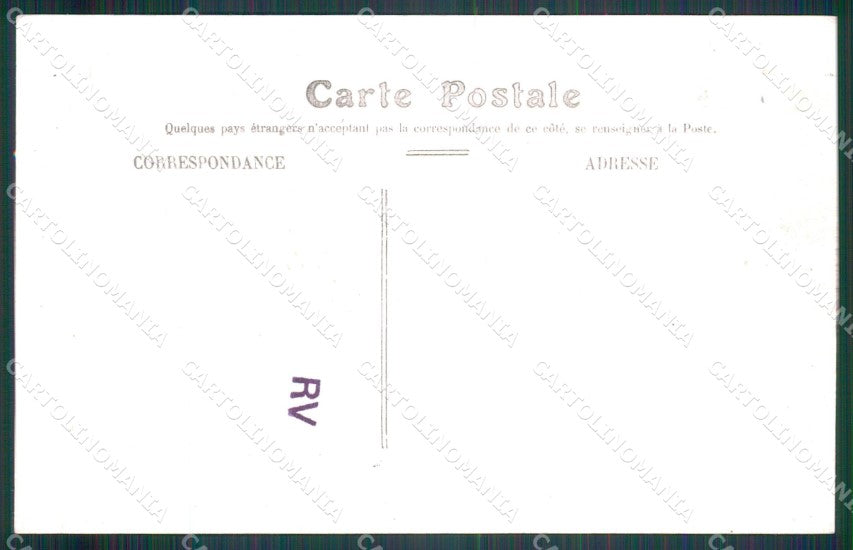Francia Mentone Ponte San Luigi Frontiera Militari cartolina MT3797 – retro