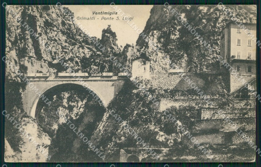 Imperia Ventimiglia Grimaldi Ponte San Luigi cartolina MT3799 – fronte