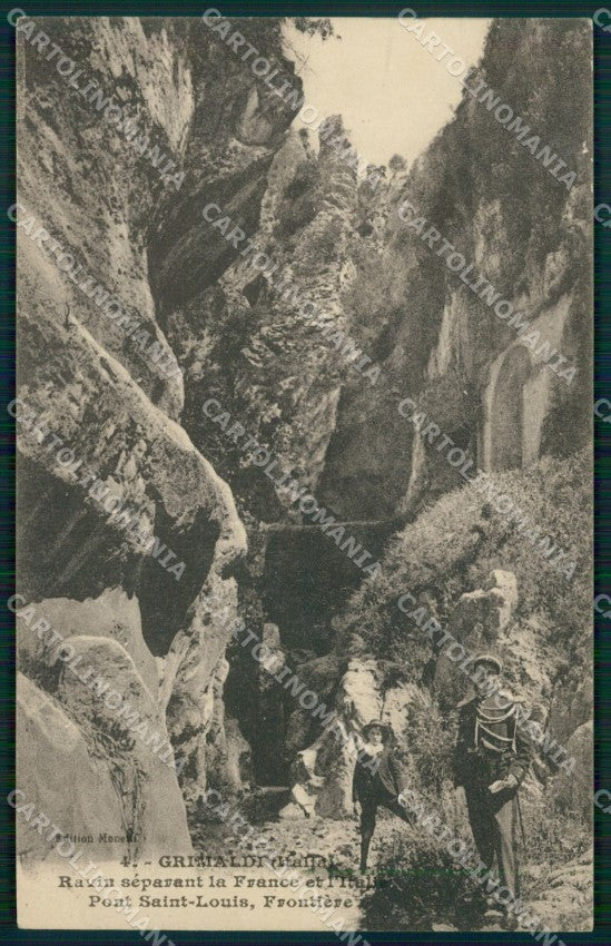 Imperia Ventimiglia Grimaldi Ponte San Luigi COLLA cartolina MT3804 – fronte