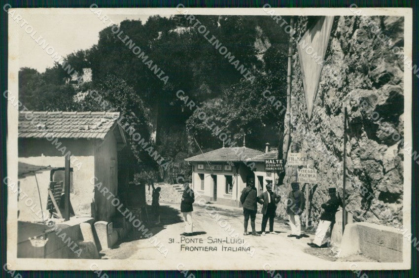 Imperia Ventimiglia Ponte San Luigi Militari Foto cartolina MT3810 – fronte