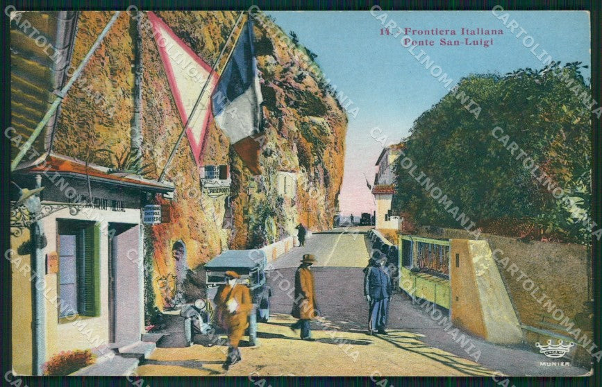 Imperia Ventimiglia Ponte San Luigi Auto cartolina MT3821 – fronte