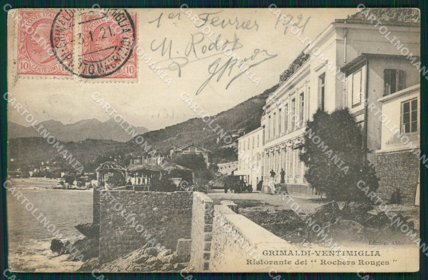Imperia Ventimiglia Grimaldi Ristorante cartolina MT3831 – fronte