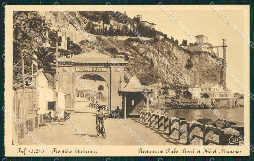 Imperia Ventimiglia Balzi Rossi cartolina MT3844 – fronte