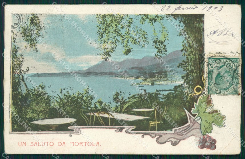 Imperia Ventimiglia La Mortola cartolina MT3848 – fronte