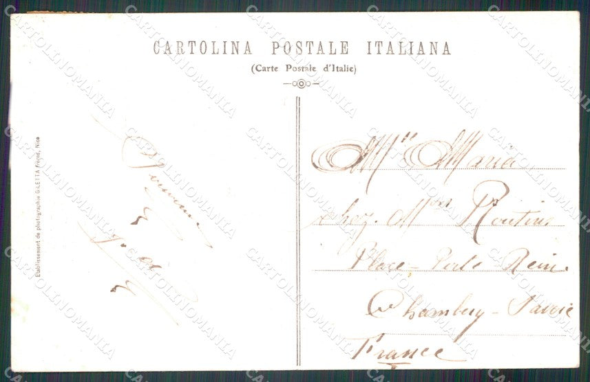 Imperia Ventimiglia Grimaldi Ristorante Garibaldi cartolina MT3849 – retro