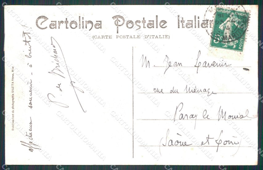 Imperia Ventimiglia Grimaldi cartolina MT3851 – retro