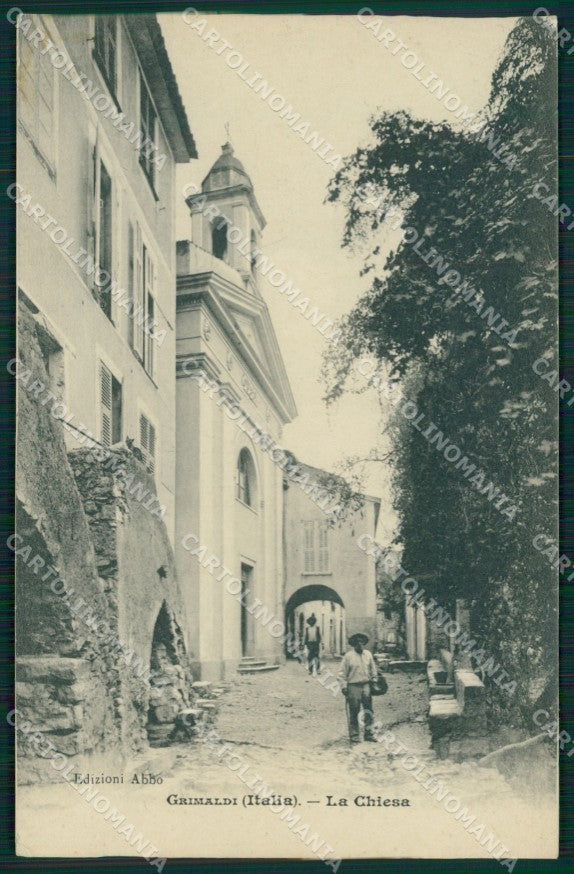 Imperia Ventimiglia Grimaldi Chiesa cartolina MT3855 – fronte