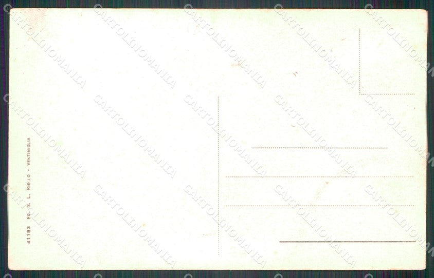 Imperia Castel Vittorio Val Nervia cartolina MT3862 – retro
